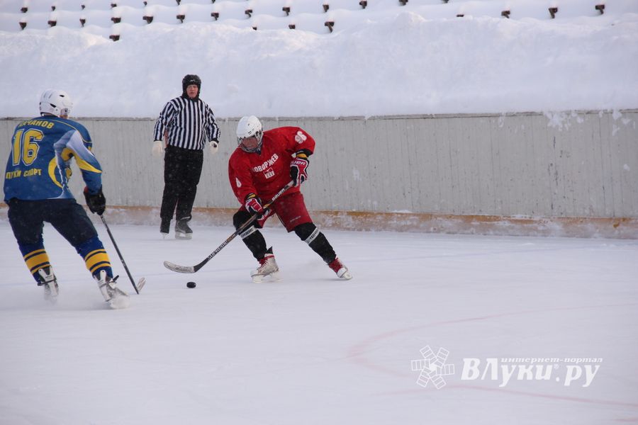 Великолукский хоккей: много забитых шайб и немного потасовок и разбитых лиц (фото)