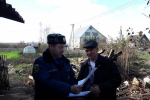 Профилактический рейд по пожарной безопасности прошел Новосокольниках (ФОТО)