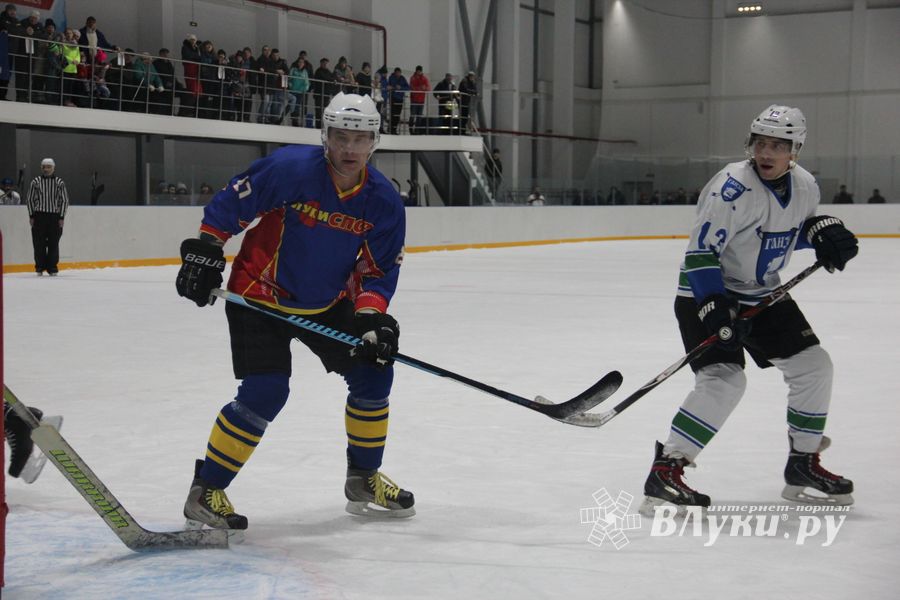 Псковская «Ганза» не смогла распечатать ворота ХК «ЛукиСпорт» (ФОТО)