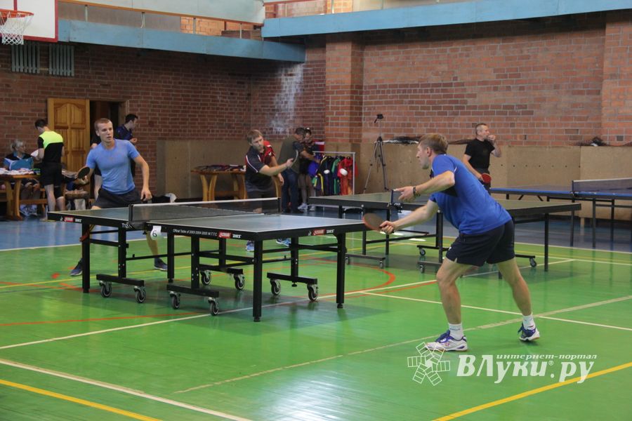 Турнир по настольному теннису в рамках празднования 850-летия Великих Лук (ФОТО)