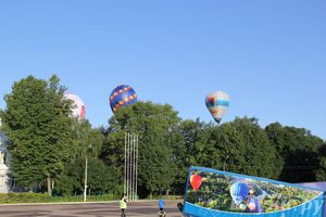 Первый спортивный полет состоялся