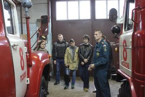 Псковские студенты посетили Центр управления в кризисных ситуациях (фото)