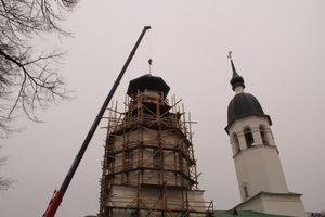Новая глава-луковица появится на Свято-Вознесенском соборе в Великих Луках (ФОТО)
