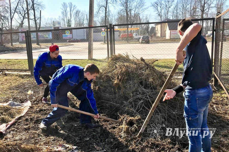 Студенты Великолукского политехнического колледжа вышли с вилами (ФОТО)