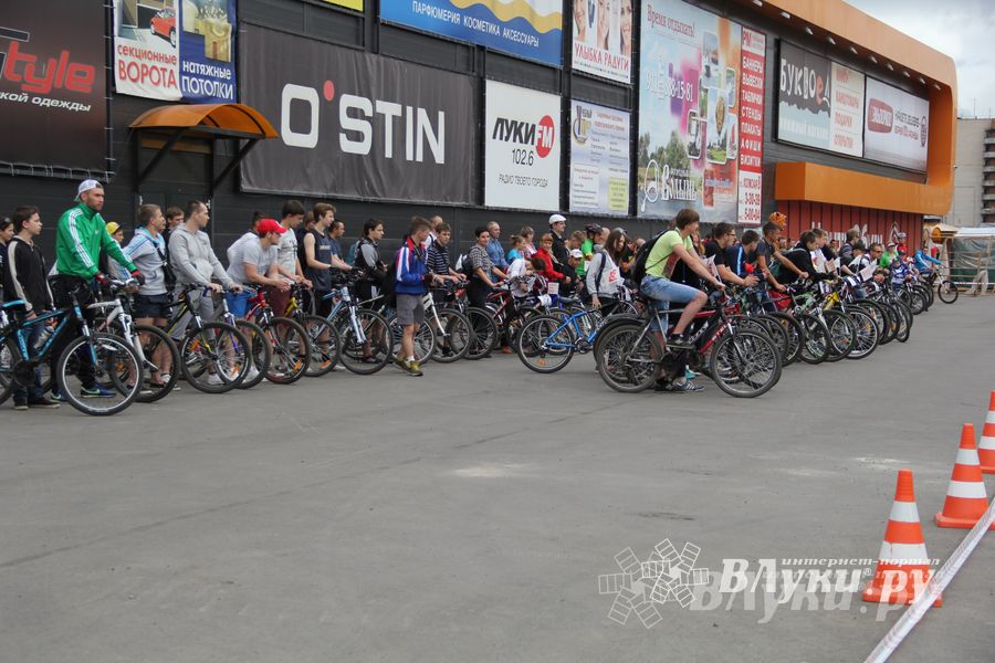 Велопробег в День города (фото)