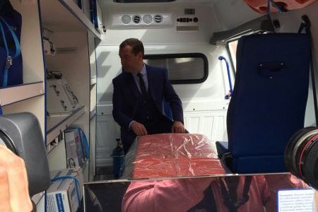 В Псковскую область поступила первая партия карет «Скорой помощи» (ФОТО)