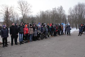 Легкоатлетический пробег Великие Луки — деревня Чернушки