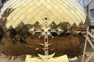 На Свято-Вознесенском соборе  (ФОТО, ВИДЕО)