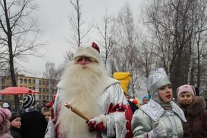 Гуляния широкой великолукской Масленицы