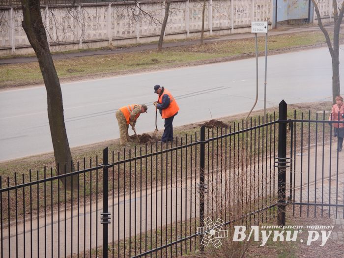 Фотофакт: на ул. Вокзальной в Великих Луках начинается капитальный ремонт (ФОТО)