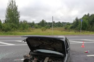 В Кунье в ДТП серьёзно пострадал пассажир автомашины (ФОТО)