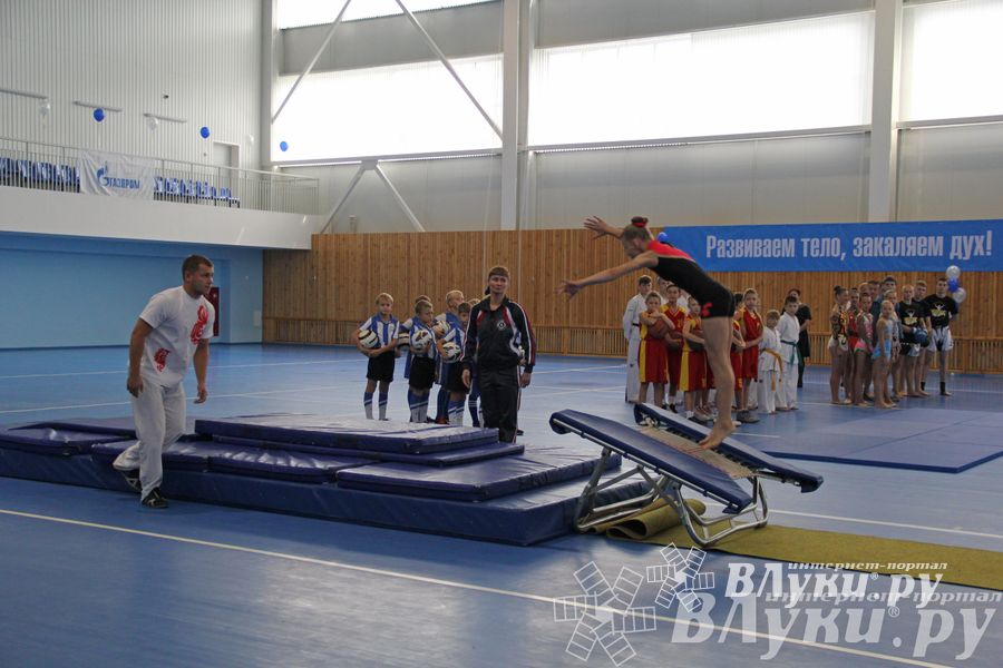 Открытие спортивно-оздоровительный комплекс «Стрелец» (фото)