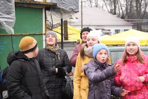 В Великих Луках сожгли Масленицу (фото)