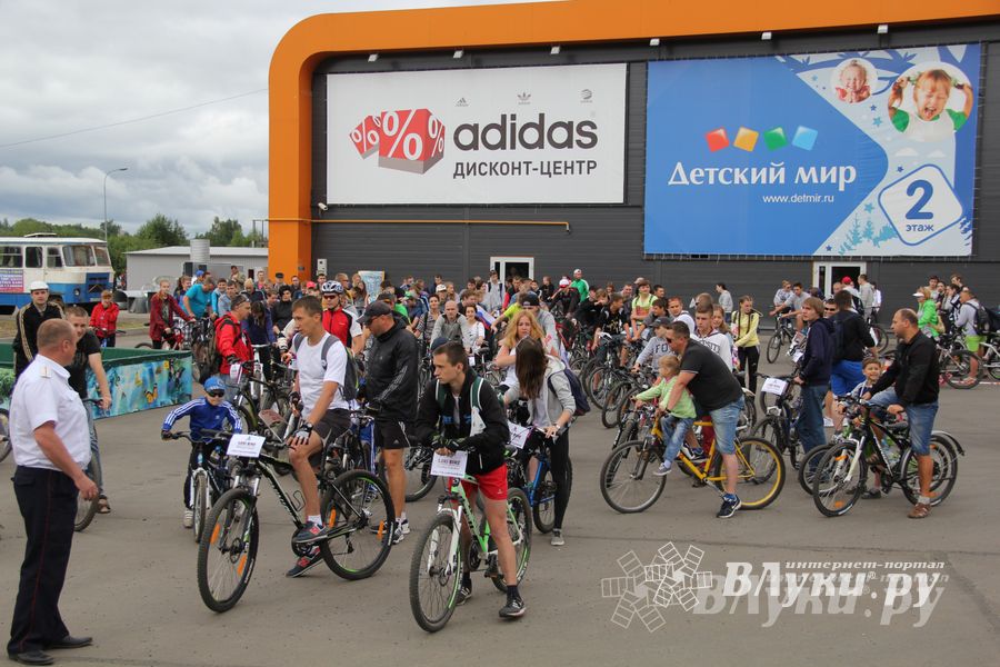 Велопробег в День города (фото)