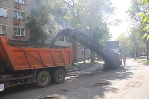 На ул. Ставского идёт ремонт дороги (ФОТО)