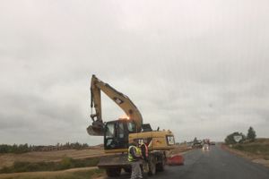 Ремонт участка трассы Рига-Москва: конец близок (ФОТО)