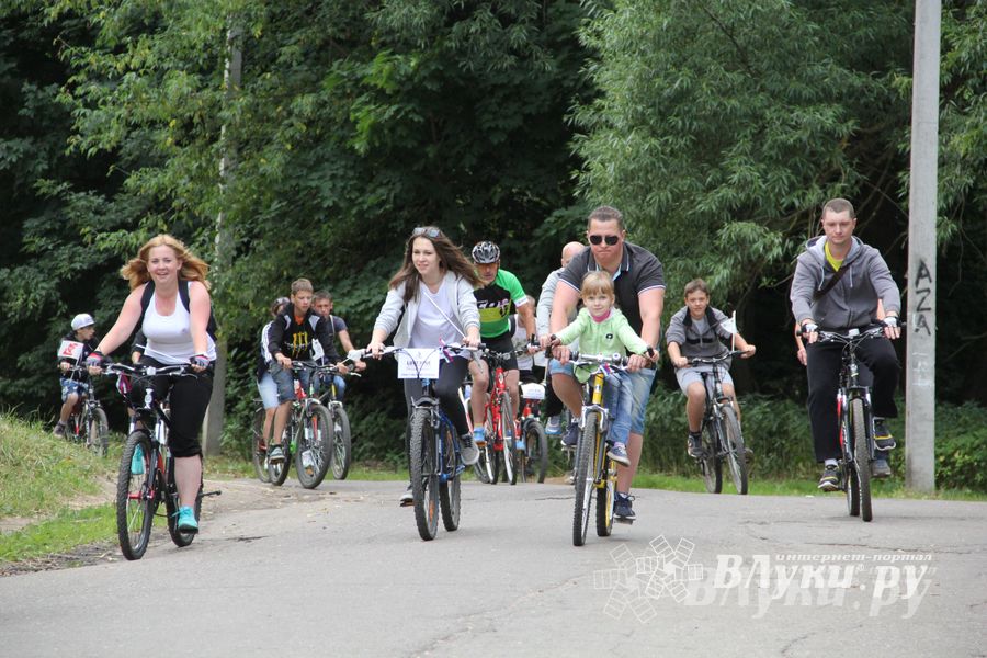 Велопробег в День города (фото)