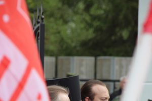 Торжественный митинг на мемориальном воинском захоронении