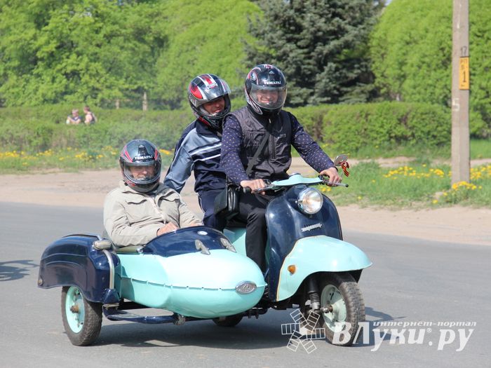В Великих Луках прошло открытие мотосезона (ФОТО)