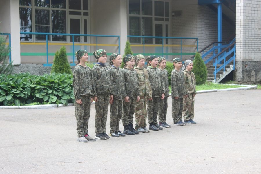 В военно-патриотическом лагере «Вымпел-Шторм» в разгаре 17-я смена (ФОТО)