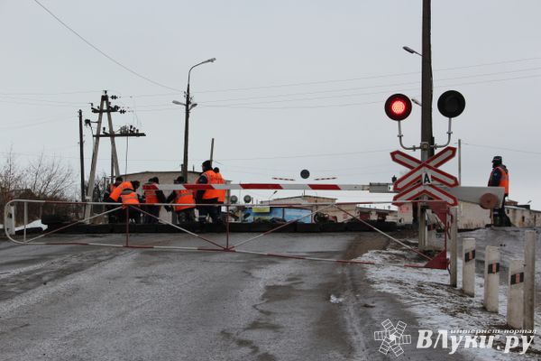 1 декабря будет закрыт Лазавицкий переезд