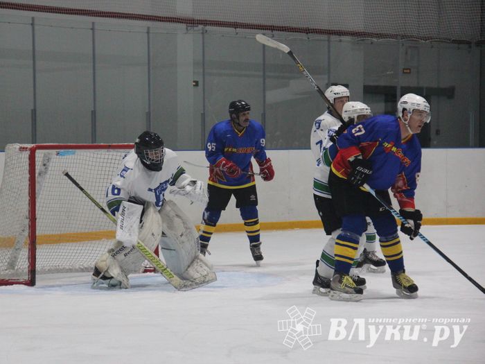 Псковская «Ганза» не смогла распечатать ворота ХК «ЛукиСпорт» (ФОТО)