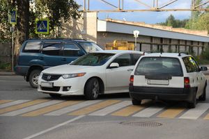 Три автомобиля столкнулись возле «Реостата» (ФОТО)