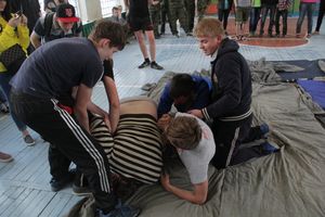 В 10 лицее прошла игра «Освобождение заложников» (ФОТО)