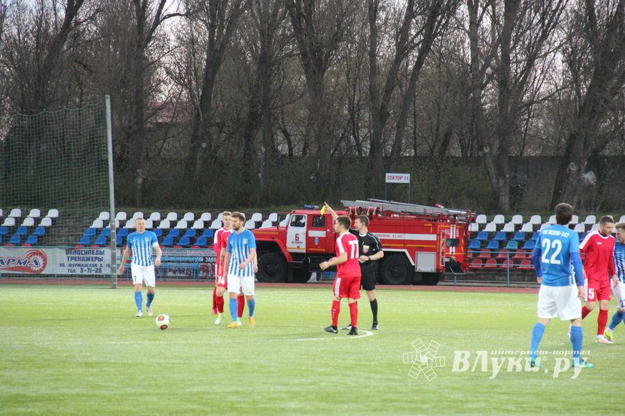 ФК «Луки-Энергия» сыграл вничью с командой «Псков-747» (ФОТО)
