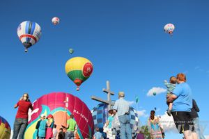 Воздухоплавание: полет 12 июня, вечер