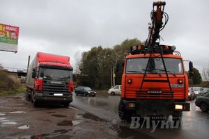 ДТП возле автовокзала: КАМАЗ и «Фольксваген Джетта» (фото)