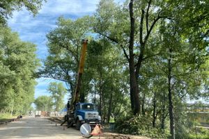 Новости с площадки по строительству госпиталя (ФОТО)