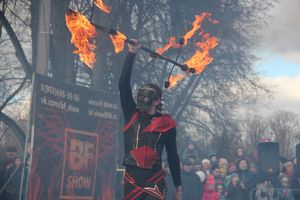 Масленичные гуляния прошли в Великих Луках (ФОТО)