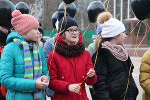 Сегодня над Великими Луками летели шары