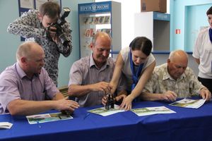 В Великих Луках состоялось торжественное спецгашение почтовой марки, выпущенной к юбилею города (ФОТО)