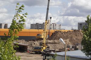 В Великих Луках полным ходом идёт бетонная подготовка  физкультурно-оздоровительного комплекса (ФОТО)