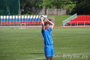 Футбольный матч в рамках Чемпионата Псковской области