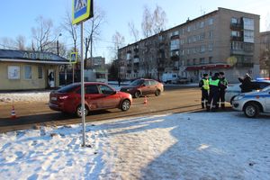 В Великих Луках в ДТП пострадала женщина (ФОТО)