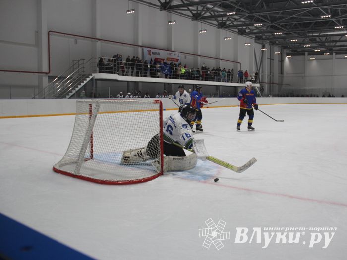 Псковская «Ганза» не смогла распечатать ворота ХК «ЛукиСпорт» (ФОТО)