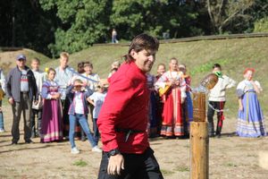 В Великолукской крепости прошёл Чемпионат Псковской области по рубке шашкой (ФОТО)