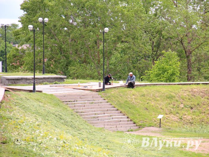 В Великолукской Крепости наводят порядок (ФОТО)