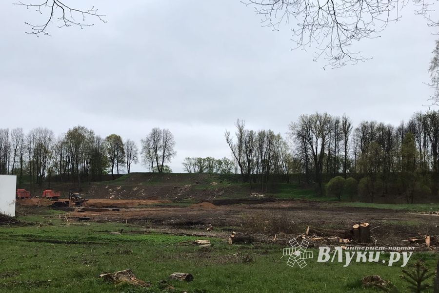 В будущем Петровском парке завершается очередной этап работ (ФОТО)