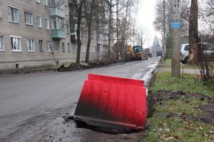 Улица Зенцовская закрылась для движения (ФОТО)