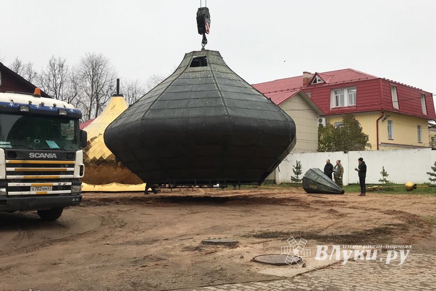 На Свято-Вознесенском соборе  (ФОТО, ВИДЕО)