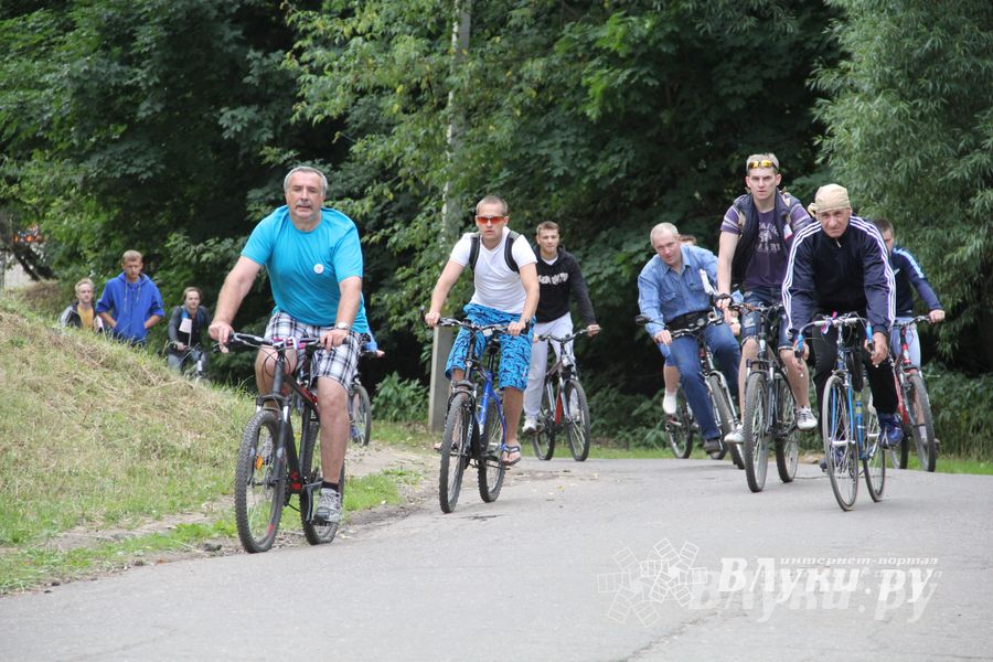 Велопробег в День города (фото)
