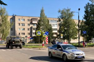 Фотофакт: на улицах города военная техника