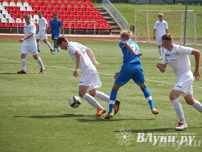 Футбольный матч в рамках Чемпионата Псковской области