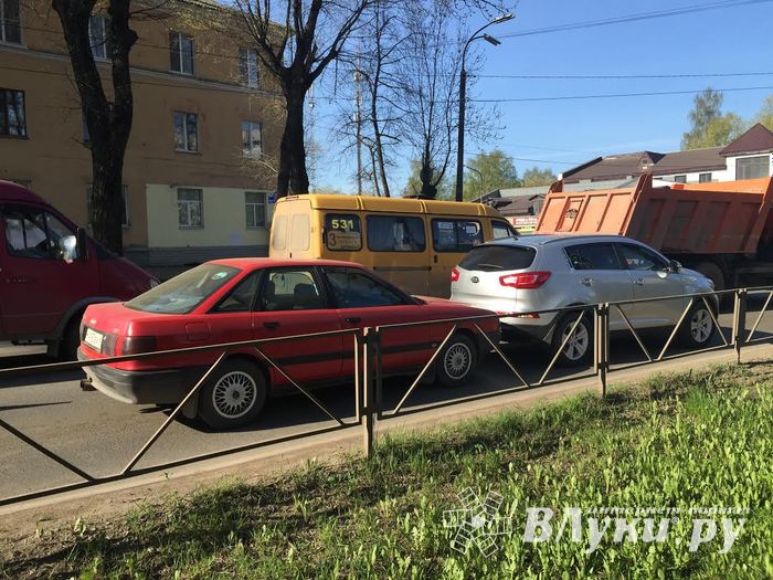 ДТП на проспекте Гагарина — пробка (ФОТО)