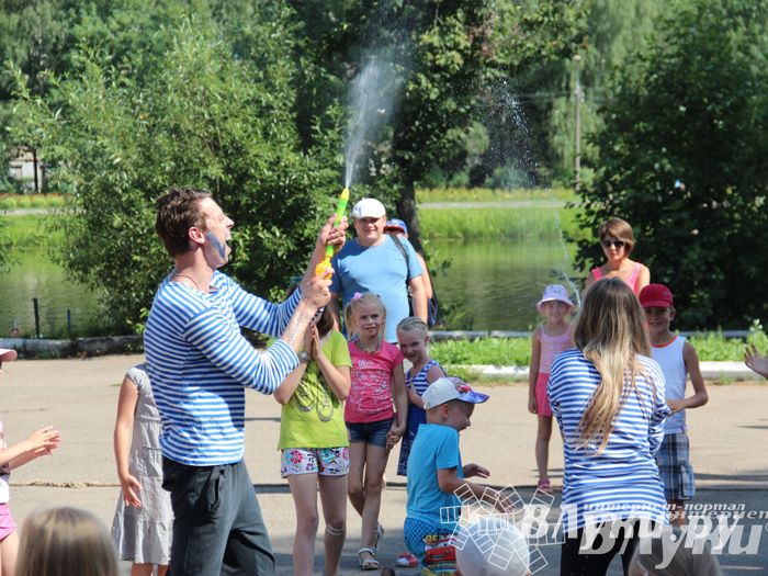 В городском парке отметили День Нептуна