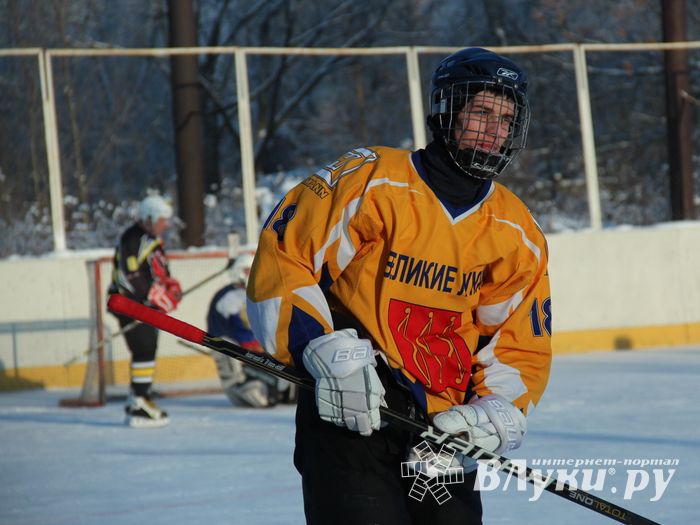 Великолукские хоккеисты разгромили гостей (фото)